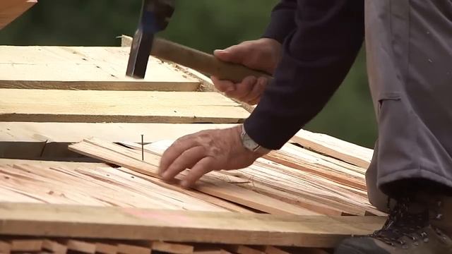 Vorarlberger Dacheindeckung mit Lärchenschindeln смотреть онлайн