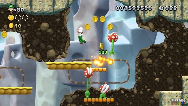 New Super Luigi U Deluxe ᴴᴰ | World 6 (All Star Coins) Solo Luigi смотреть онлайн