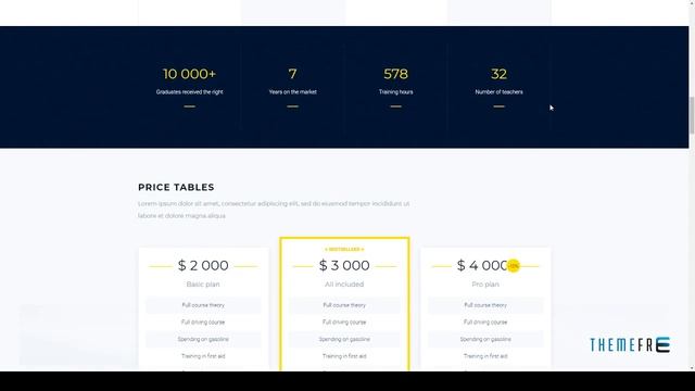 Driving School - WordPress Theme Beaumont Yolotli смотреть онлайн
