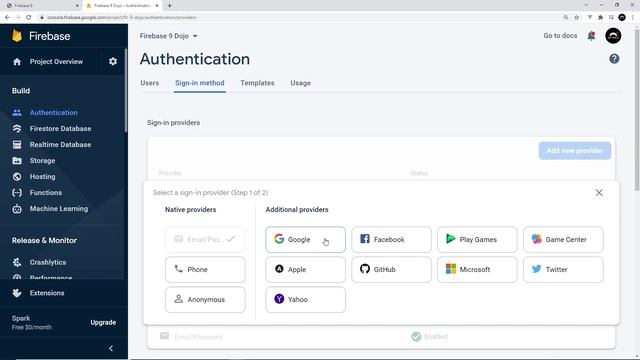 Getting Started with Firebase 9 #11 - Setting up Firebase Auth смотреть онлайн