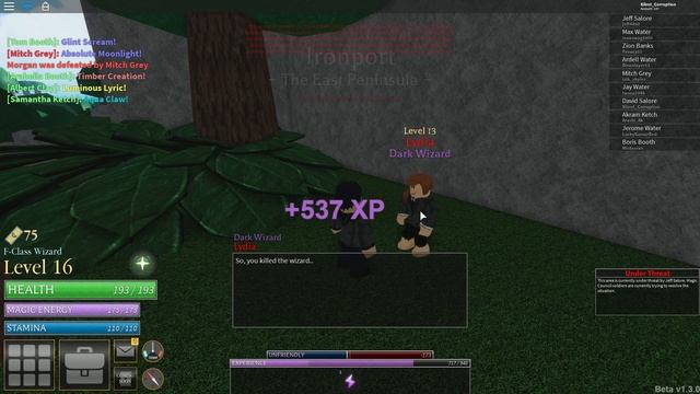 NEW MOVES, MORE QUESTS, ACCESSORIES, IRON MAGIC | ROBLOX World of Magic (Third Open Test) смотреть онлайн