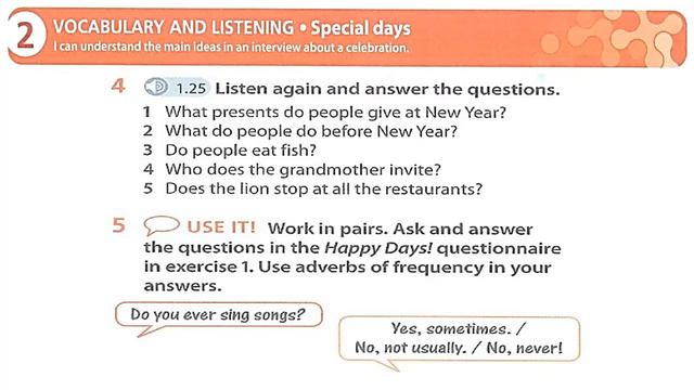 English Plus 1 Year 5 │Unit 2 │ Exercise 4 page 26 смотреть онлайн