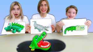 НАРИСУЙ, СЛЕПИ, РАСКРАСЬ ЧЕЛЛЕНДЖ!