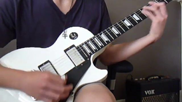Never gonna be alone by Nickelback guitar COVER/LESSON (link to TABS in description) смотреть онлайн