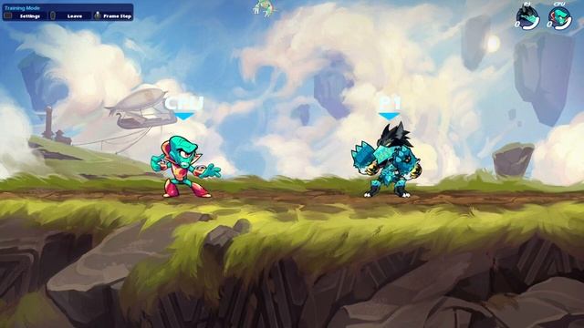 Brawlhalla Gauntlets Dlight Nair Guide (Grounded) + NEW Grounded Dlight Recovery | On Controller смотреть онлайн