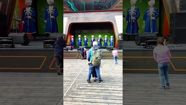 Выступление Московского казачьего хора на московских сезонах в Вешняках. смотреть онлайн