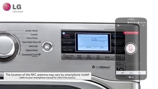 [LG Front Load Washers] How To Download Cycles Using The Tag ON Feature смотреть онлайн