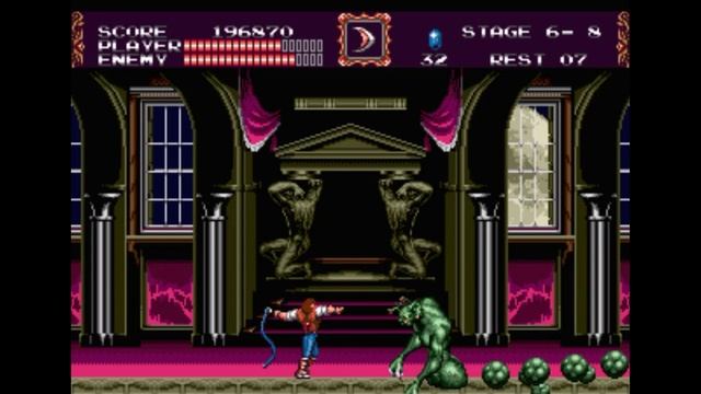 Sega Mega Drive 2 (Smd) 16-bit Castlevania - Bloodlines Stage 6