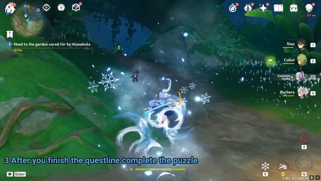 Ashavan Realm Dendro Totems Genshin Impact All 4/4 Elemental Monument смотреть онлайн