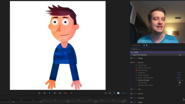 Complete Animation Workflow (Adobe Character Animator Tutorial) смотреть онлайн