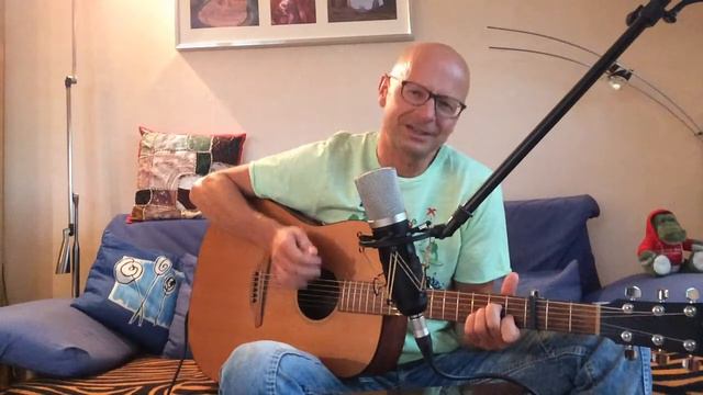 Bon Jovi – Runaway - Acoustic Guitar Cover + Chords смотреть онлайн