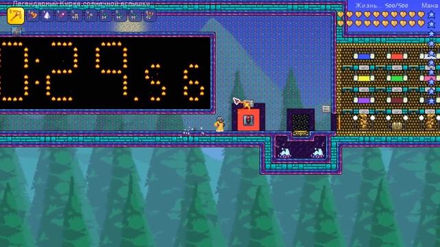 Это самый сложный механизм в Террарии ! Это невероятно ! Террария механизмы смотреть онлайн