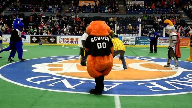 Syracuse Silver Knights host Mascot Mania смотреть онлайн