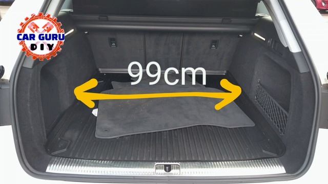 Audi A4 Avant boot dimensions in centimeters 2016 - present #cargurudiy смотреть онлайн