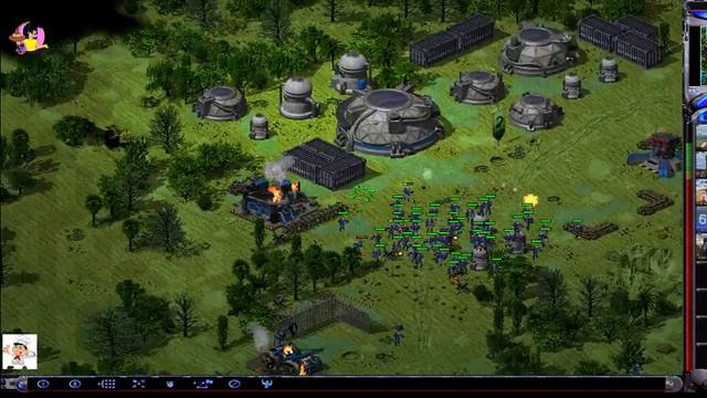 Red Alert 2 Yuri's Revenge Great Britain vs 8 Iraq brutal superweapon смотреть онлайн