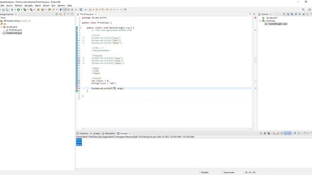 Konsep Print, Println dan Printf || Java смотреть онлайн