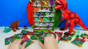 ЗАВРЫ ВСЯ КОЛЛЕКЦИЯ! Новая акция в Пятерочке прилипалы динозавры! Лучше скрепышей?