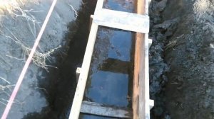 Водоотведение ручья на участке.