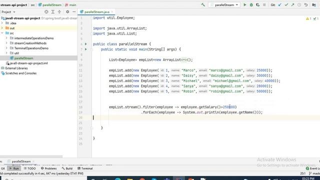 Java 8 Streams - Sequential vs Parallel streams | parallelStream() смотреть онлайн