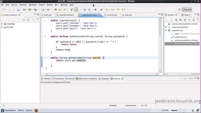 JSPs and Servlets Tutorial 16 Part 3- Using Model object in the MVC Application смотреть онлайн