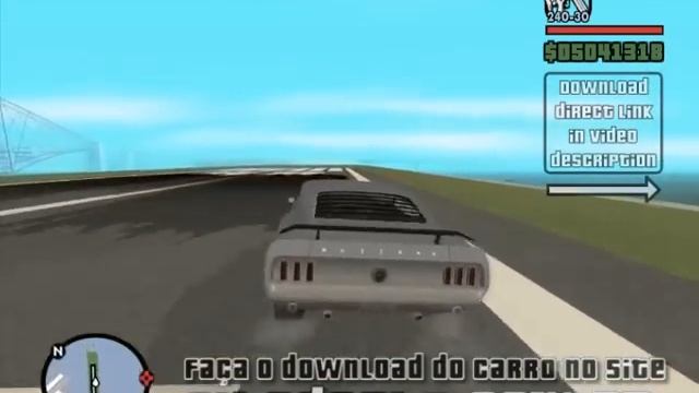 Ford Mustang Boss 302 para GTA San Andreas de Android APK e PC смотреть онлайн
