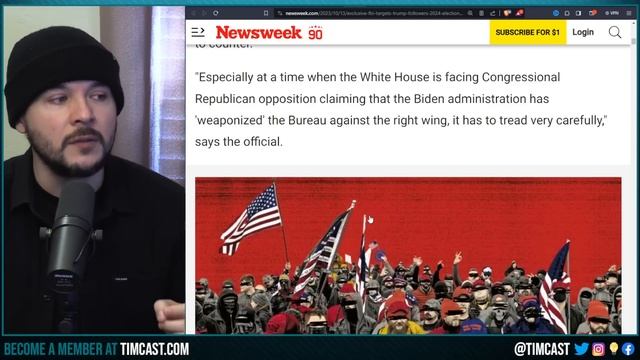 FBI Declares Trump Supporters Extremists, ADMITS It Has Been Targeting Political Rivals To Newsweek смотреть онлайн