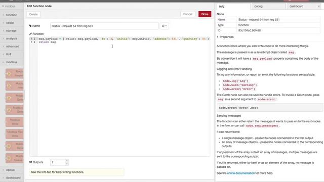 node-red-contrib-modbus - be flexible with the Flex Getter смотреть онлайн