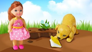 Летние каникулы в школе Барби! Штеффи спрятала дневник. Смешные мультики для девочек