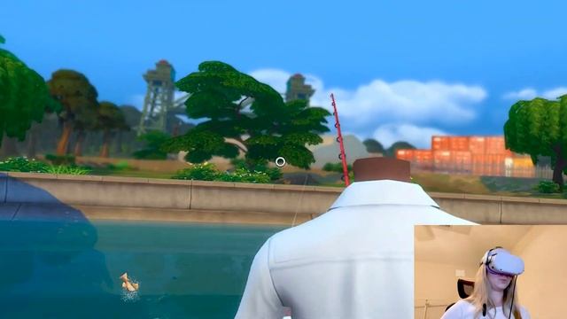 I played Sims 4 in VR on QUEST 2 and it BLEW MY MIND! Gameplay and tutorial using VorpX смотреть онлайн