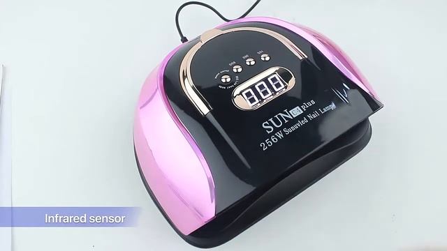 SUN C4 PLUS Nail Lamp Phototherapy Machine 256W Hand Baking Lamp UV Induction Nail Lamp смотреть онлайн