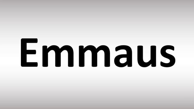 How to Pronounce Emmaus смотреть онлайн