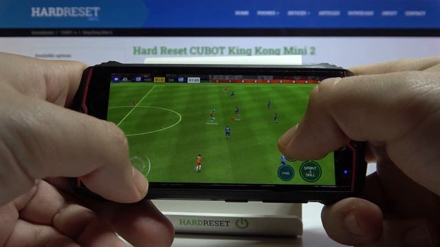 Gaming Quality Test on Cubot King Kong Mini 2 - FIFA Mobile Gameplay смотреть онлайн