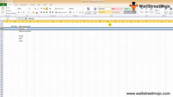 EBITDA (Definition) | Formula | Calculation with Example