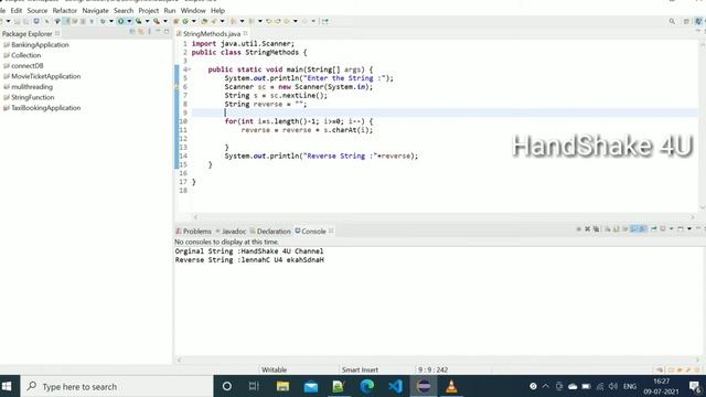 Reverse String and Convert String to Character in #Java #StringBuffer #Scanner смотреть онлайн