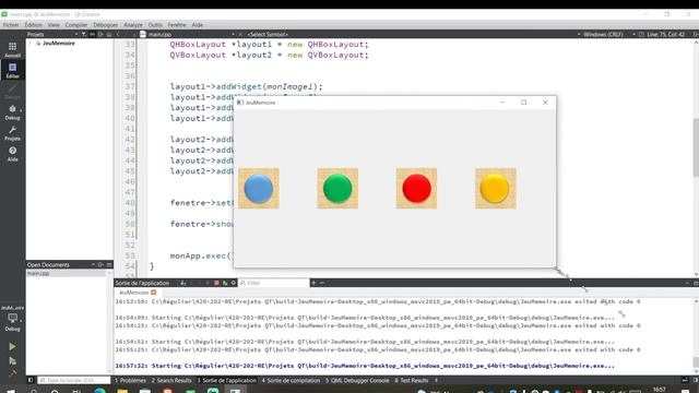 QHBoxLayout et QVBoxLayout sous Qt смотреть онлайн