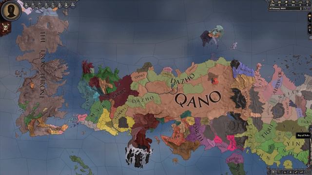 Crusader Kings 2 Game of Thrones Mod 500 Years Timelapse "Broken Throne" смотреть онлайн