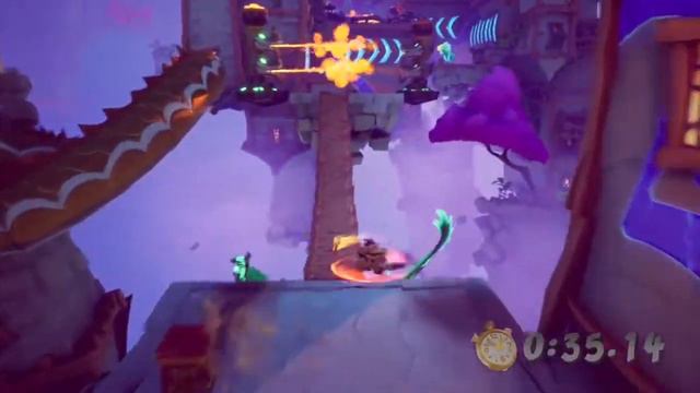 Crash Bandicoot 4 | Off-Balance in 1:15.78 (Toys for Bob Relic) смотреть онлайн