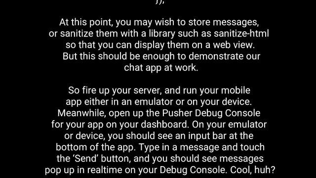 Build Mobile Chat App with Pusher in Android Studio смотреть онлайн