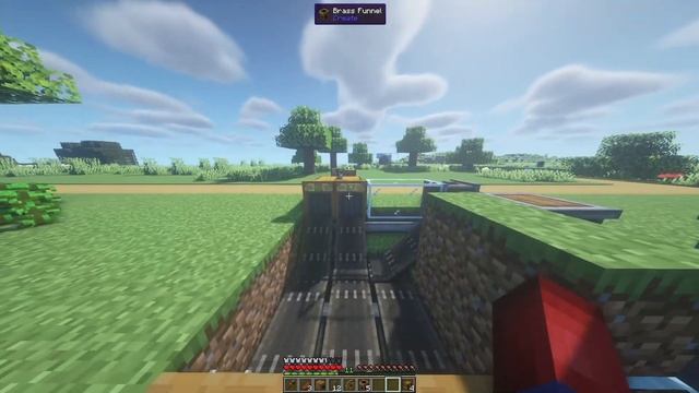 Minecraft Create Mod Tutorial - Flywheel & Furnace Engine (Infinite Power Source!) Ep 12