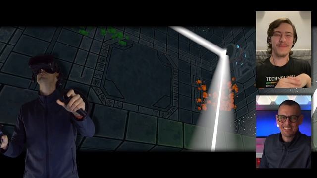Breaking Out of a Virtual Laser Maze in Labyrinth de Lux! смотреть онлайн