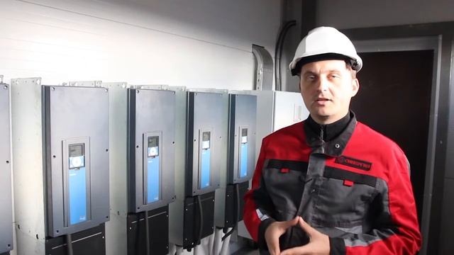Автоматизация насосной станции орошения на основе преобразователей частоты VACON смотреть онлайн