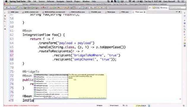Spring Integration - Java Configuration and More смотреть онлайн