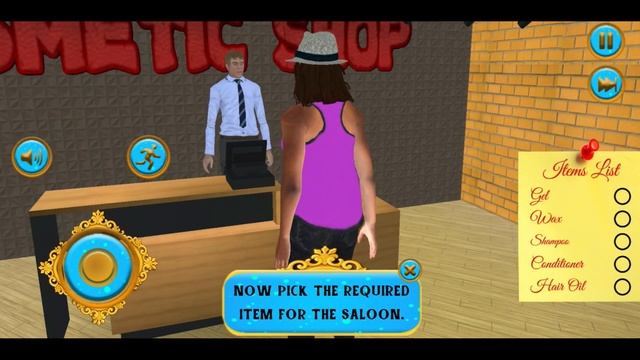 Make up & Hair Salon for Girls - Gameplay Walkthrough #1 смотреть онлайн