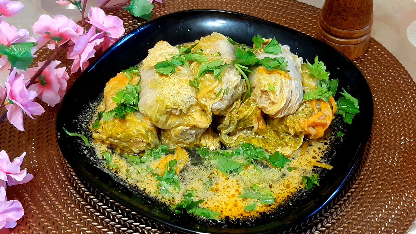 ГОЛУБЦЫ ИЗ ПЕКИНСКОЙ КАПУСТЫ.mp4 смотреть онлайн