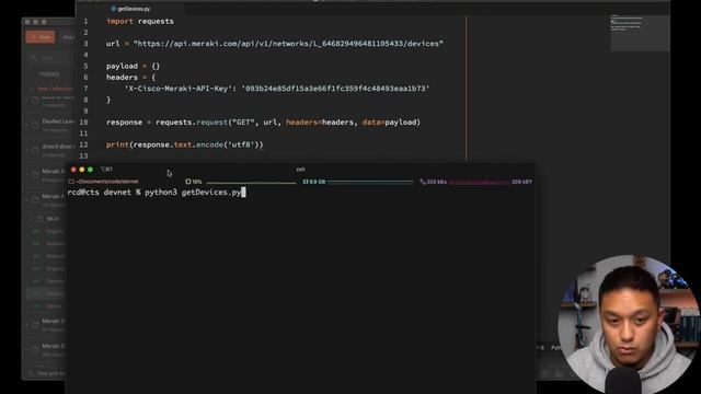 Listing Meraki Network Devices Using the API (DevNet) смотреть онлайн