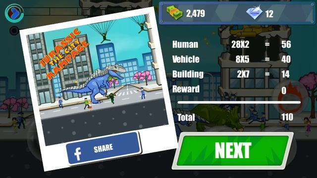 Jurassic Dinosaur City Rampage - Jurassic Park Builder JURASSIC Tournament Android Gameplay [HD] смотреть онлайн