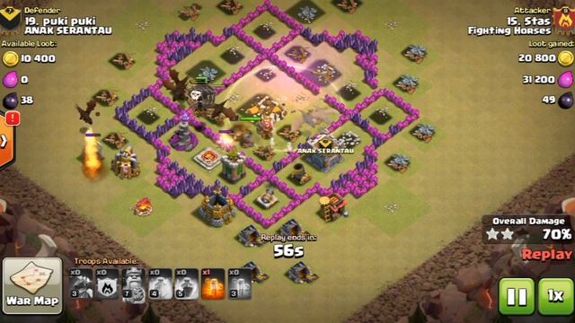 Episode 3. Clash of Clans TH8 Dragons attack for 3 stars | Ратуша 8 Атака драконами на 3 звезды смотреть онлайн