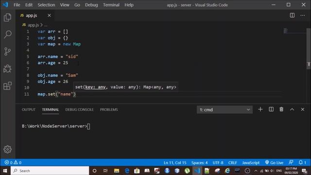 How to store key-value pairs in JavaScript смотреть онлайн