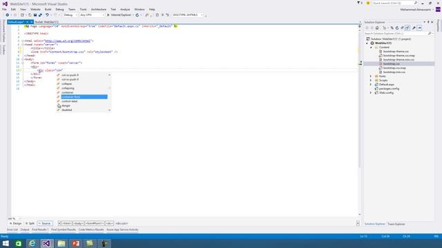 استخدام Bootstrap مع ASP.NET смотреть онлайн