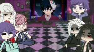 ⚔️?•Bonten react to Takemichi as Tomioka Giyu.• Реакция Бонтен на Такемичи как Томиока Гию.•